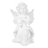 Dekorative Engelsfigur Statue Prunkstück (Kunstharz, 20,3 cm x 12,7 cm) für Home Office Tisch für Familie und Freunde