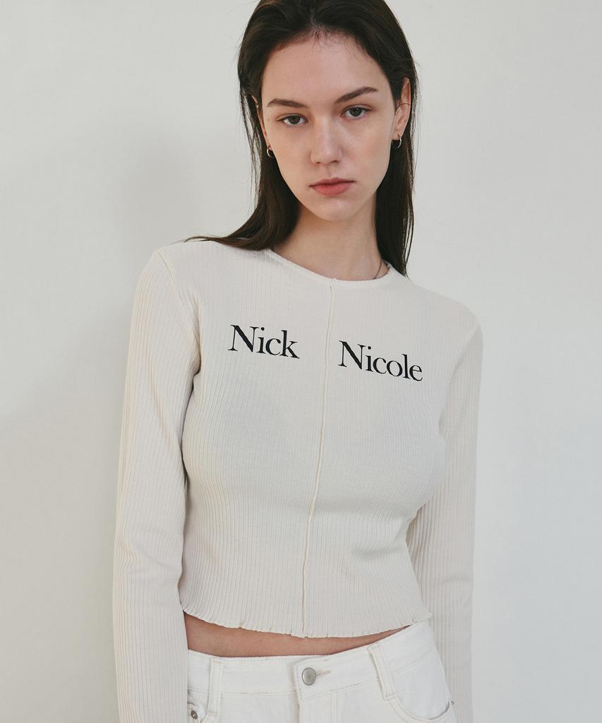 Nigaennikol Nicole Signature Slim Knit_Cream