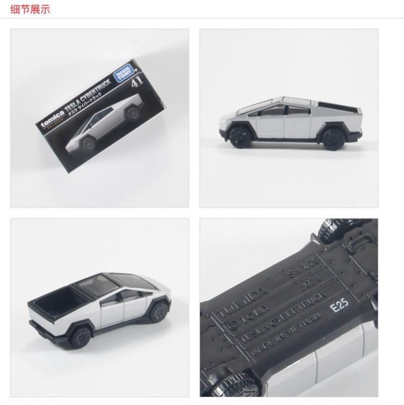 TAKARA TOMY Tomica TP41 TESLA CYBERTRUCK PREMIUM Alloy Motor Vehicle Toy Die-casting Metal Model Collection Boy's Birthday Gifts