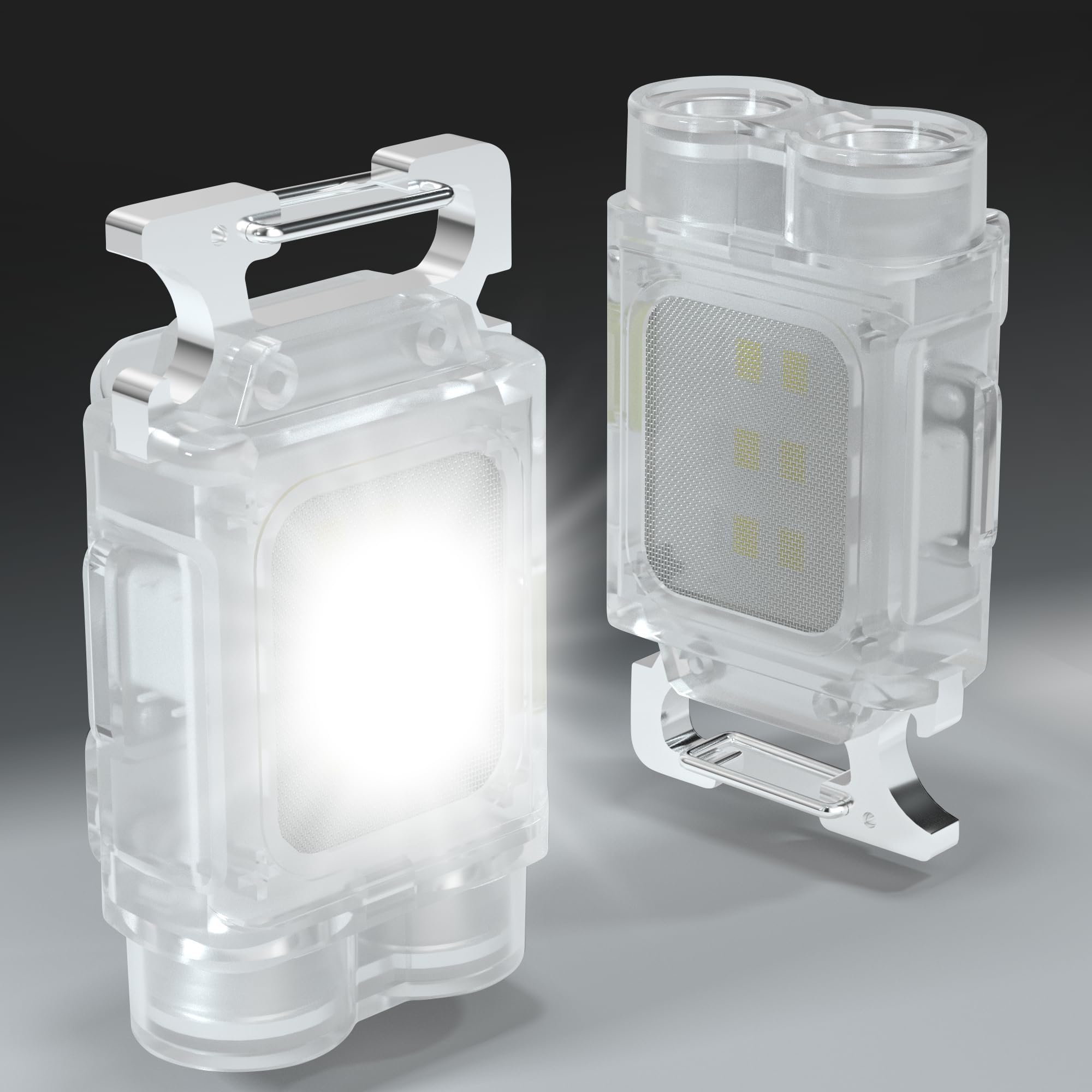 

COPPOR LED Running Mini USB Ultra 7 Lighting High Brightness with Magnet and Mini Floodlight for and IPX5 Perfect for Night Outdoor and Power Light, белый