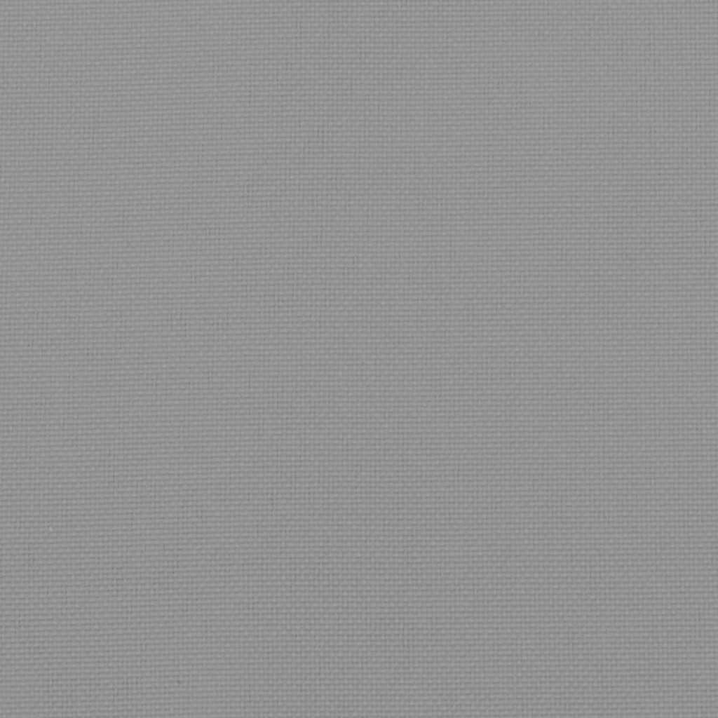 Gray Cushion 80 x 80 x 12 cm Oxford Fabric
