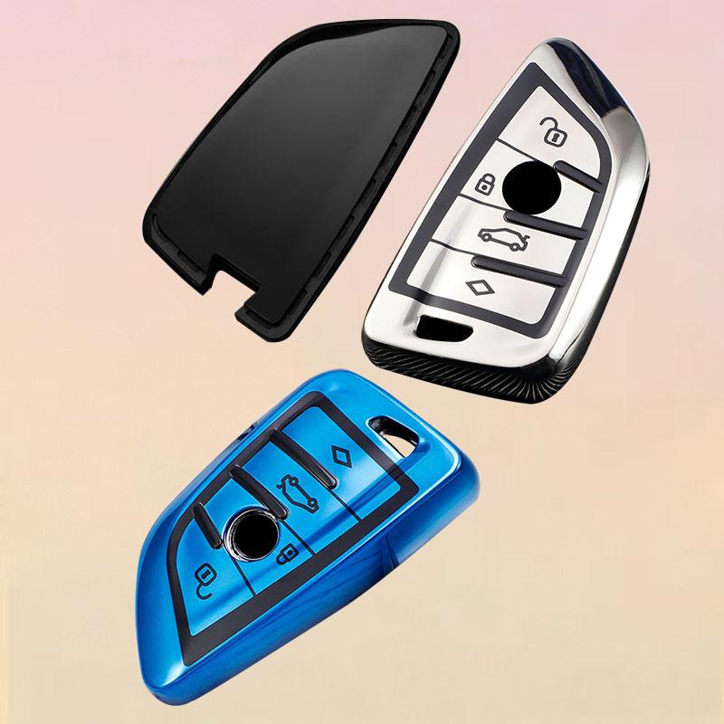 TPU Car Key Cover Case Fob for BMW M3 M4 M5 M8 X3M X5M X1 X4 X5 X6 IX3 Z4 I4 2 Series 4 Series 5 Series 8 Series 6 GT 320i 440i
