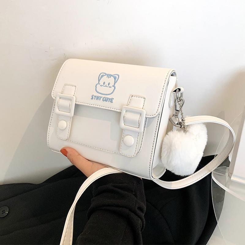 Neue Trendige High-End Textur Einzel-Schulter Crossbody-Taschen, Französisches Nischen-Design Kleine Handtasche für Damen, Niedlich und Vielseitig