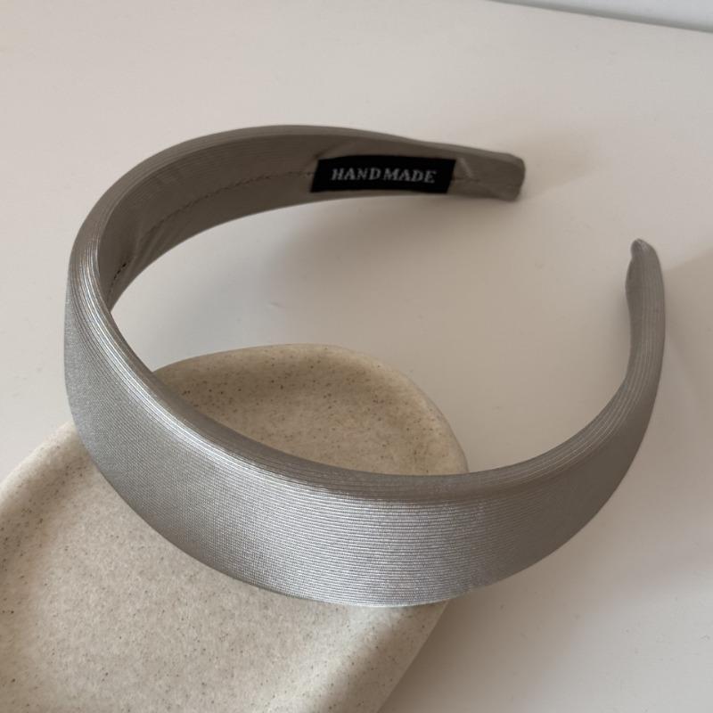 Softly Shining Wide-edge Sponge Hairband, Fashionable Hair-stabilizing Headband, High-crown Hair Clip