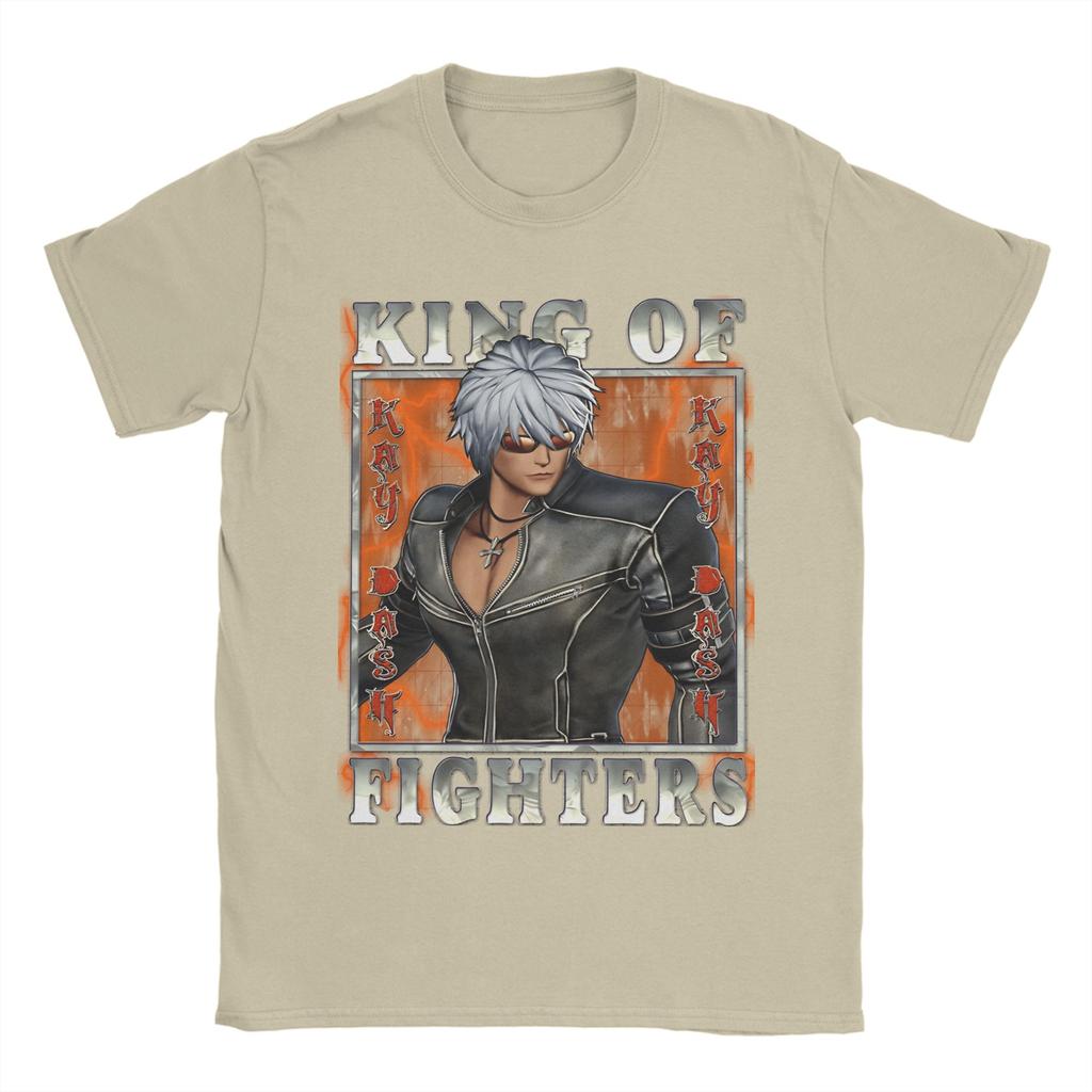 Novelty King of Fighters XV Better Than TShirts Unisex O Neck Pure Cotton T Shirts Short Sleeve Tees Plus Size Clothing