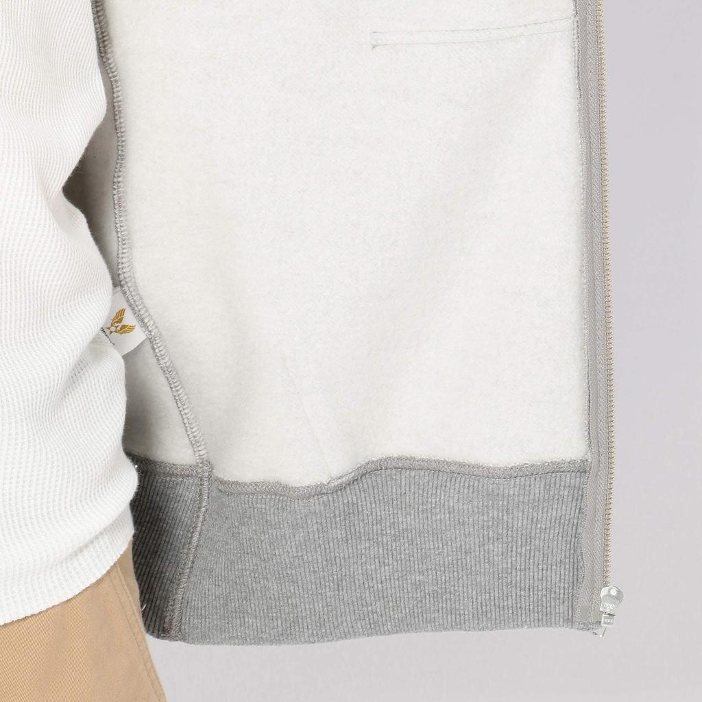 Sweatshirt Parka DAILY FULLZIP PARKA 6153510 M Size 002 [AVIREX] Men's OFF/WHT
