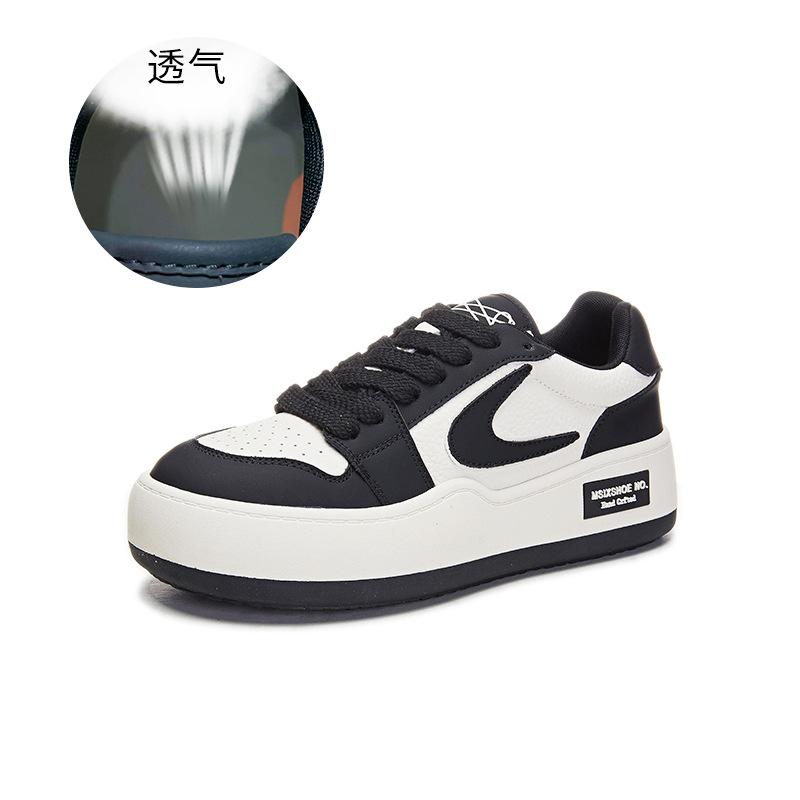 

Little white shoes women s 2025 spring new women s retro color matching board shoes women s sports flat shoes casual women s shoes 40 чёрный