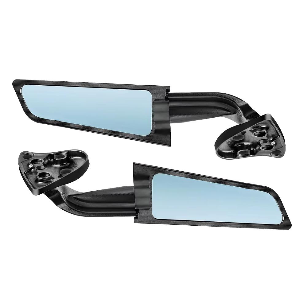 For Motorcycle Accessories Stealth Wing Mirrors Sports Winglets Mirror Adjustable Mirror YZF-R9 YZFR9 YZF R9 2025