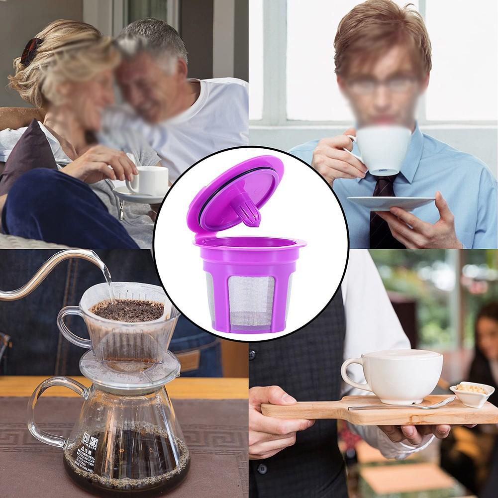 4Pack Reusable Capsules Pods Coffee Filter Fit for    2.0 1.0