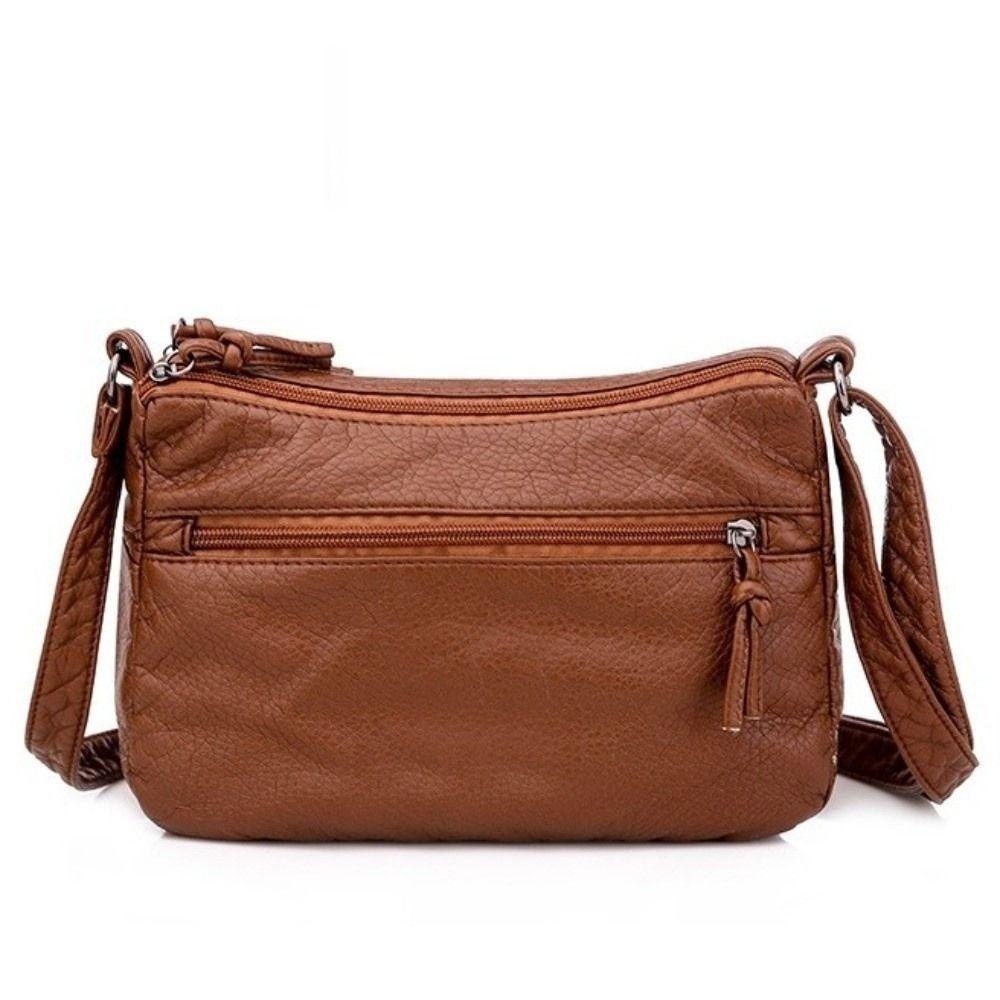 Large-capacity Women Shoulder Bags Multi-Layer Lady Handbag Classic Messenger Bag  for Girls
