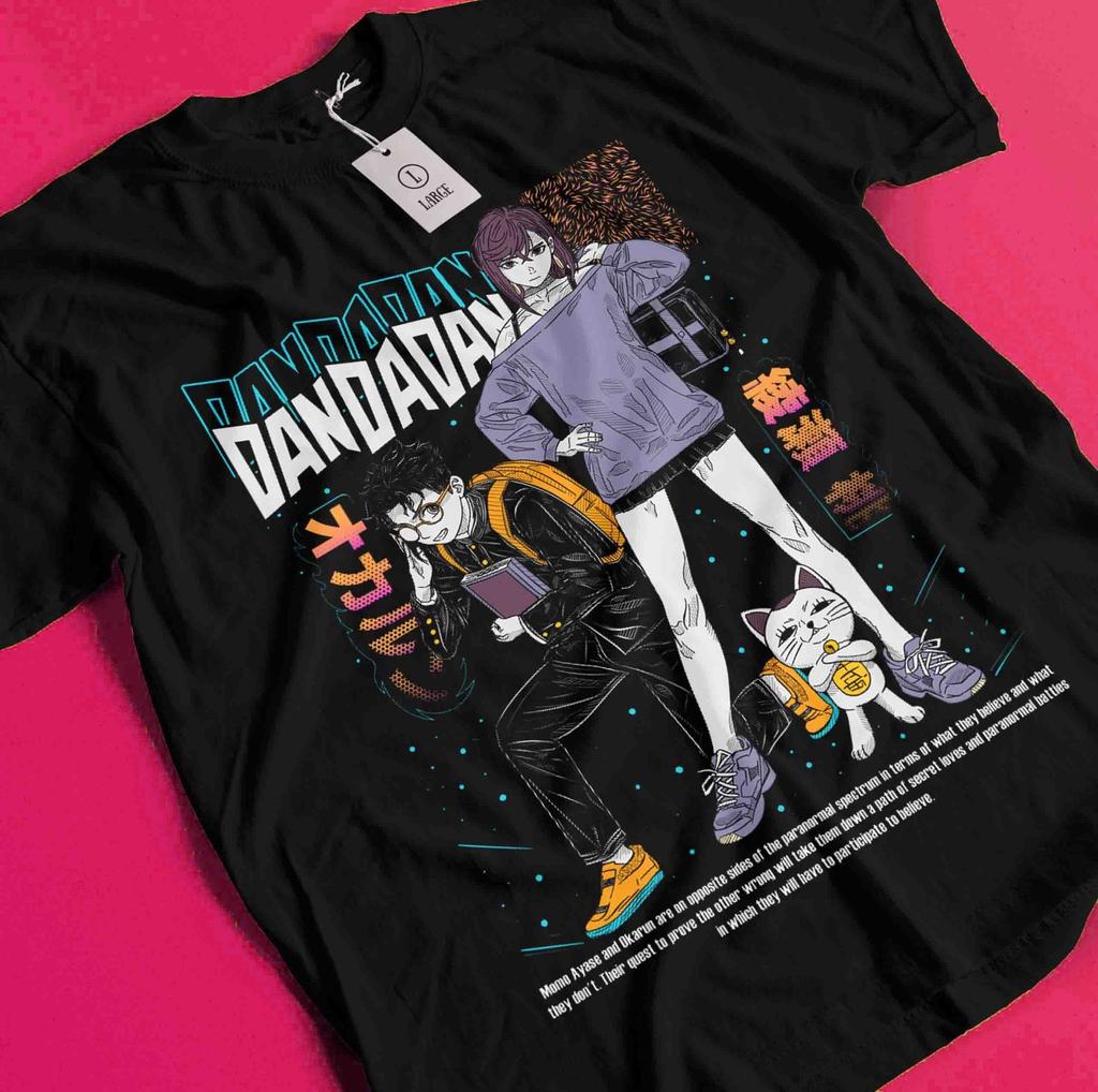 Dan Da Dan T-Shirt Okarun Shirt Momo Ayase Tshirt Ken Tee Turbo Jin Aira Seiko BB1260