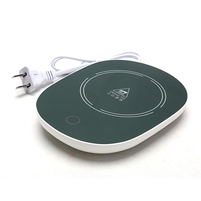 

Подставка для подогрева кружек для кофе, изоляция на 55 градусов по Цельсию, термостат, подставка для чая и молока зелёный