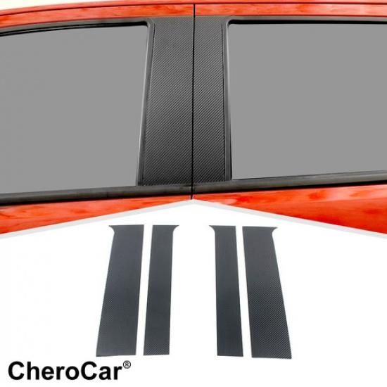 Car Pillar Posts Set Door Trim Sticker Decal for Chevy Colorado/GMC CANYON 2015+