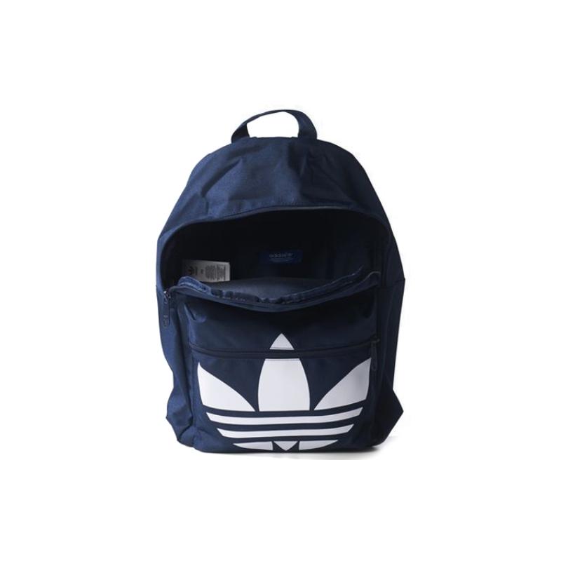 Adidas Originals Polyester Backpack Regular Unisex Navy Blue Adidas AJ8529