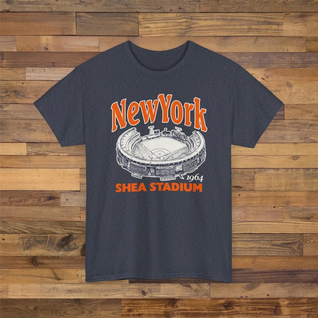 Shea Stadium 1964 Ballpark T shirt - New York Mets Baseball