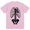 2026 Summer Fashion Trendy Tee Vintage Skeleton Graphic Gothic Punk Print T Shirt Men Women Fashion Harajuku Short Sleeve Y2k Oversized T-shirts