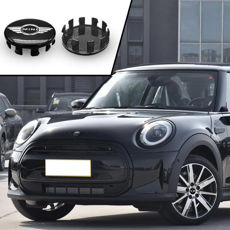 4 ks 56mm středové krytky kol pro MINI Cooper R55 R56 R60 F55 F56 Znak John Cooper Works Náhradní příslušenství krytu náboje kola auta