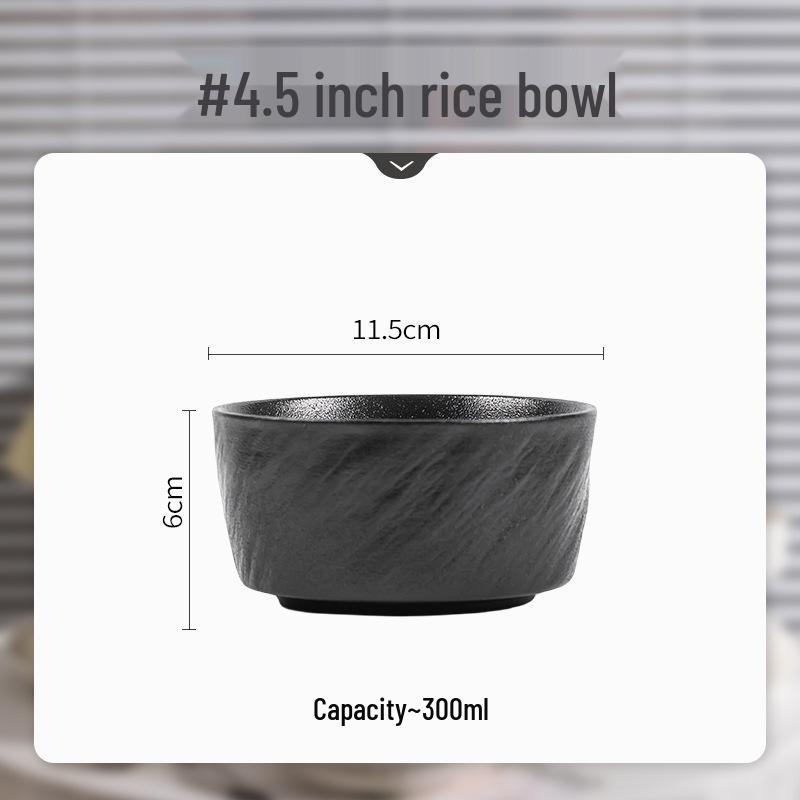 Ceramic Bowl Set: Multipurpose for Rice, Soup, Dessert, and More