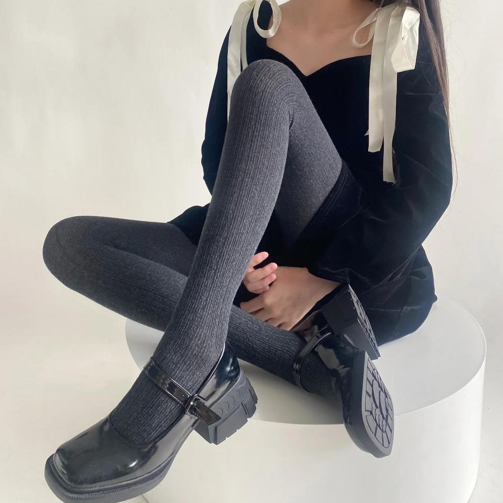 Damenstrumpfhosen Dessous Sexy Schlanke Oberschenkelhohe Strümpfe Strumpfhosen Damen Jk Enge Strumpfhosen Japanischer Stil Einfarbige Herbst Winter