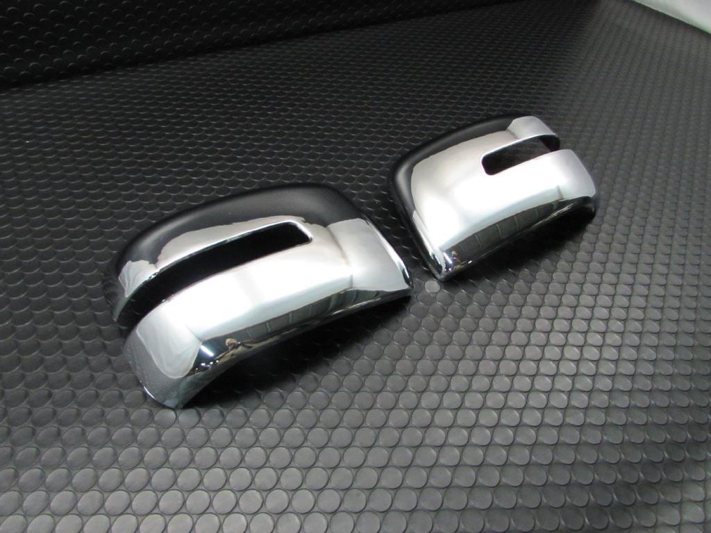 BRIGHTZ Chrome Door Mirror Type for Wagon R Stingray Covers, B, MH34S/MH44S [MIR-SID-152] (Part Number 11985)