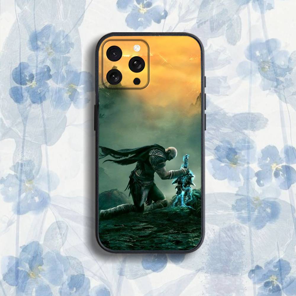 Game God of W-War Phone Case For iPhone 17,16,15,14,13,12,Pro,Max,Plus,E,SE4,Air,Mini Black Soft Box