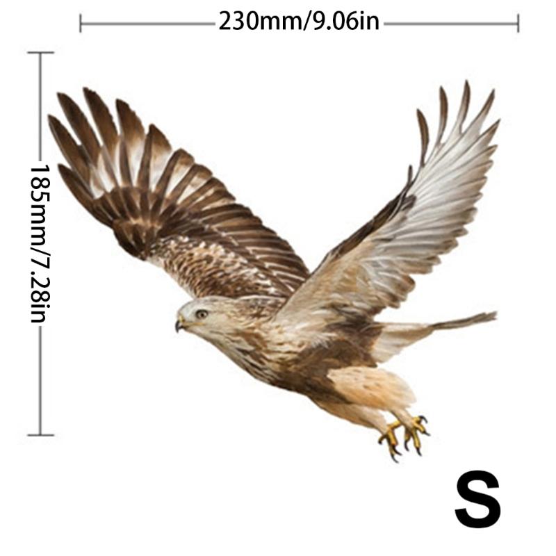 Set Of 2 Bird  Car Stickers Reflective Waterproof Decals Car Hood Cover Sticker for Car Window  Laptops Skateboards