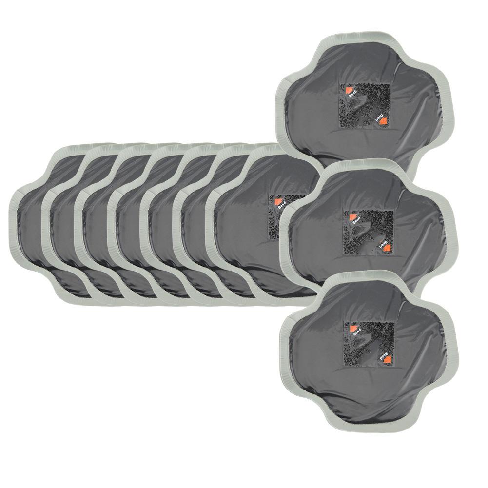 10Pcs 128mm Car Natural Rubber Tire Tyre Puncture Repair Cold Patch Tubeless Patches