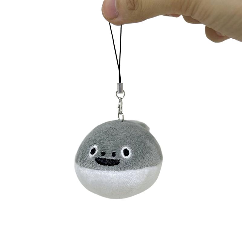Squeaky Sakaban Turtle Doll Keychain Cute Cartoon Mini Pendant Soft-Shelled Girl Woman Bag Doll Plush Toy Key Ring Jewelry Gift