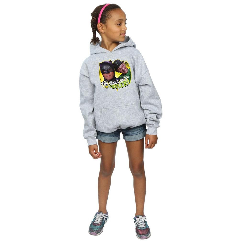 DC Comics Girls Batman TV Series The Riddler Joke Hoodie