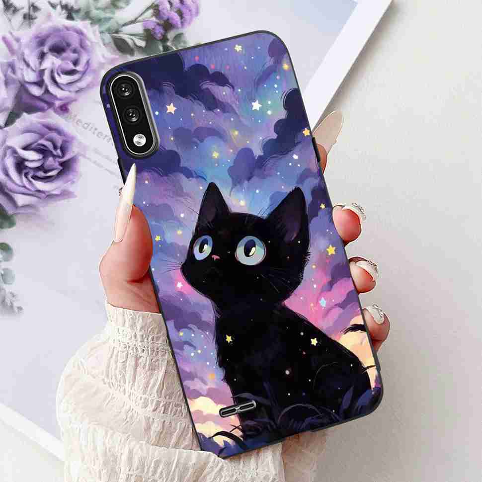 For LG K22 2020 Casing 6.2" Floral Pattern Cover Silicone Soft TPU For LG K 22 K22 LGK22 Cases Screen Protectors Coque Fundas