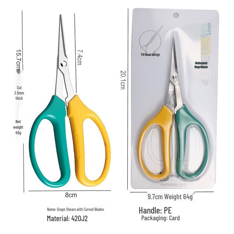 Stainless Steel Sharp Fruit & Berry Shears for Plants & Vegetables