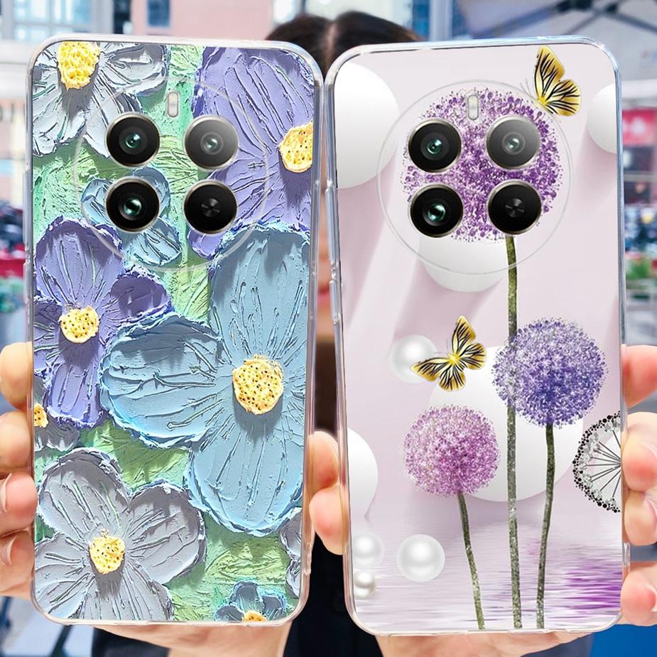 For Realme 12 Pro Plus Case New Fashion Painted Cover Clear Silicone Soft TPU Phone Case For Realme 12 Plus Realme12 Pro + Shell
