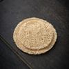 Natural Tea Cup Mat Round Loofah Mat Tea Set Accessories Teapot Pad  Tea