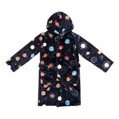 Star Boys Space Fleece Hooded Robe