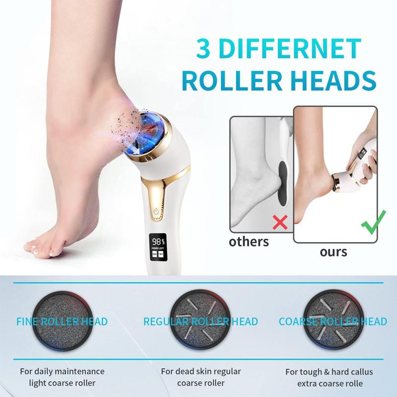 New Arrival Professional USB Rechargeable Electric Foot File Callus Remover Pedicure Tool Dead Skin Foot Remover Home use