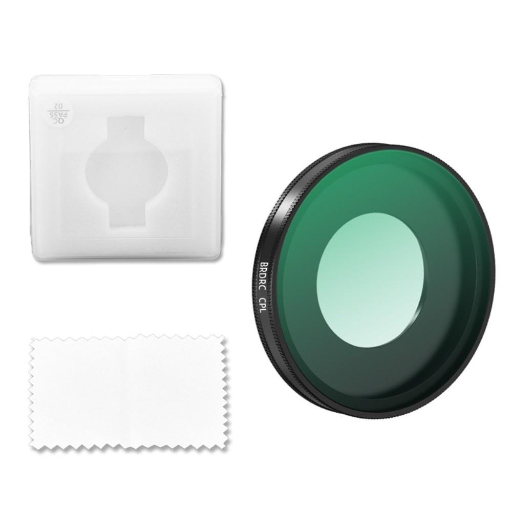 

Optical Glass Lens Filters Adjustable CPL Anti-Scratch Filters Set Lightweight UV ND 8 16 32 for Insta360 GO Ultra