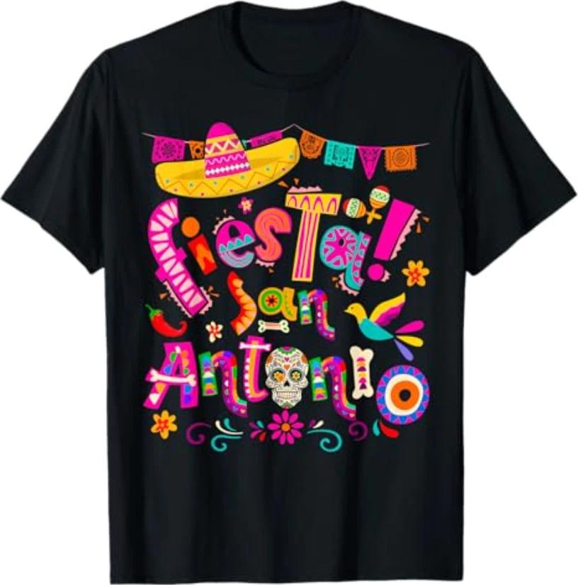 Fiesta Squad San Antonio Texas Cinco De Mayo Lets Fiesta T-Shirt 2XL