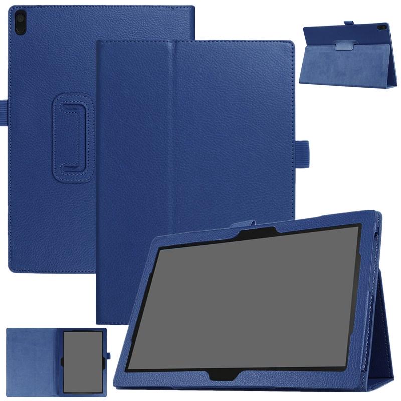 PU Leather Case For Tab P10 TB-X705L TB-X705F 10.1" Smart Cover Funda Tablet Slim Magnetic Folding Stand Skin Shell