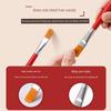 Oil Paint & Watercolor Brush Set with Red Nylon Handle for Industrial Use