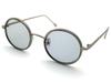 [SPEED ADDICT] INNER RIM ROUND SUNGLASSES (Inner Rim Round Sunglasses) Matte SilverClear Gray × Light Smoked