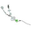 Leichtes Perlen-Handy-Lanyard mit Fisch- und Muschel-Motiv, stabiles Handy-Hänge-Ornament für Strandliebhaber und Trendsetter