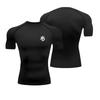 Men'S Compression Shirt, Fitness Sports Running Tight T-Shirt, Sports Exercise Quick Drying Top Summer Essential Sports Shirt