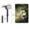 Automatic Light Sensor Solar Garden Light 49LED Solar Landscape Light  Yard Decoration
