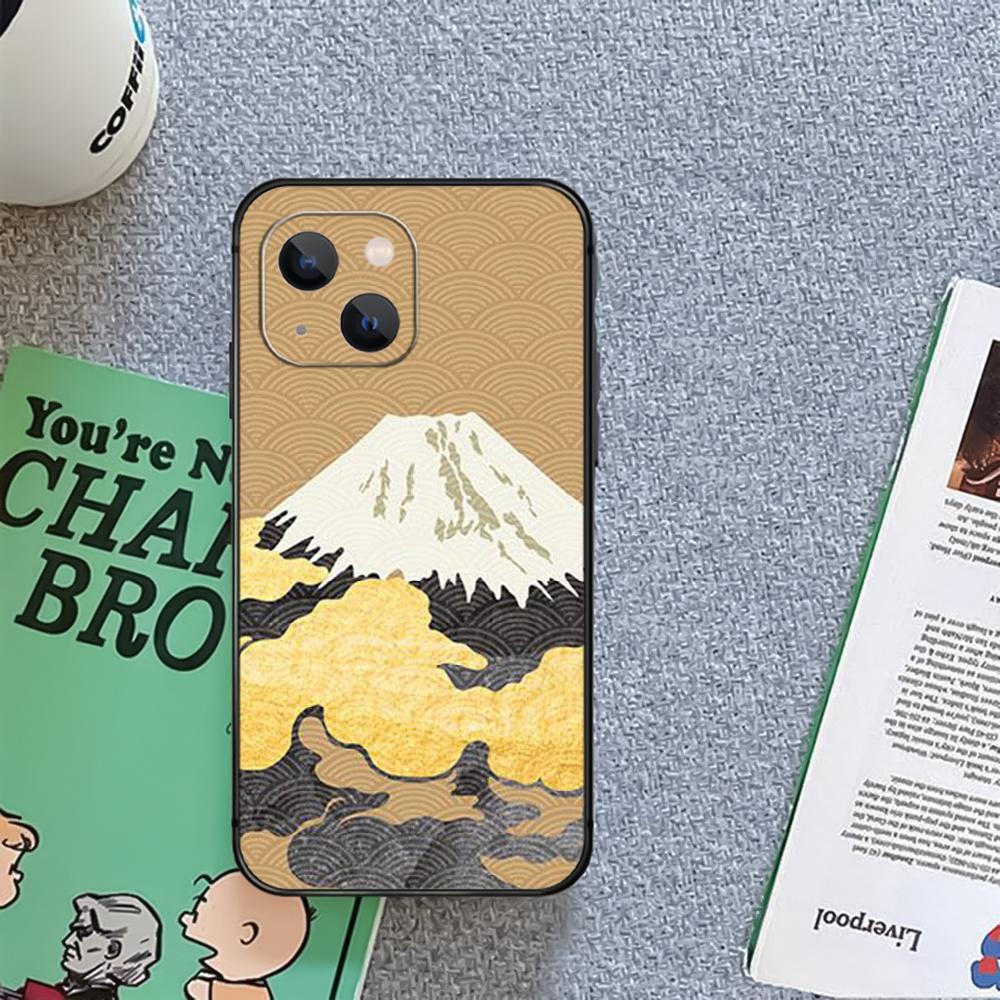 Mount Fuji Japan Art Phone Case Cover Coque For Iphone Xiaomi Mi Samsung Galaxy Redmi Note A S 11 12 13 14 15 22 23 24 5G Pro Plus Max Fe Ultra