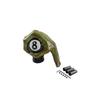 Resin Plastic Car Modified Green Ghost Hand Car Gear Shifter Modifisert girspak Shifter Knott Manual