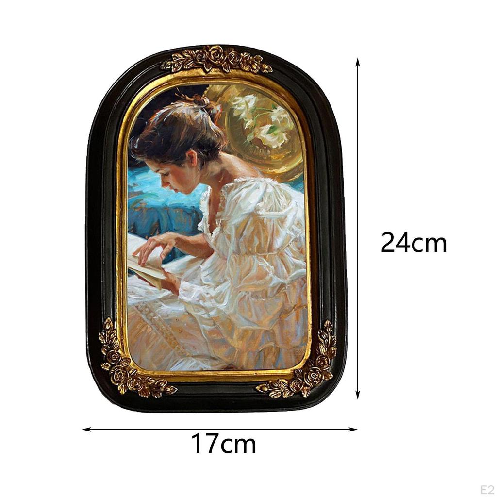 Elegant Polyresin Photo Frame Set for Wall And Table Display