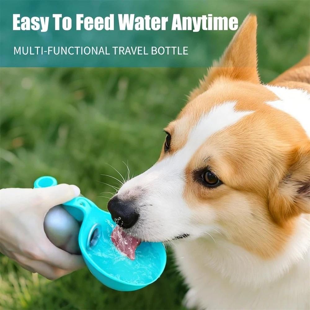 2-in-1 Dog Water Bottle with Bowl Leak Proof Outdoor Water Cup  Cat Dog Walking