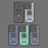 For POCO F6 Pro 5G Cover For POCO X6 Pro Case 6.67 Inch Lens Sliding Window Protector Armor Shockproof Holder Magnetic Bumper