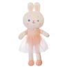 New Creative Sweet Rabbit Plush Toy Skirt Rabbit Doll Throw Pillow Children's Doll Soothing Rag Doll