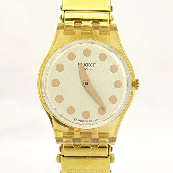 Used Swatch / Swatch Pearl Bracelet Quartz 2 Hands LF110A [Ladies/Women/Ladies] [Watch/Watch] Brand [Used]